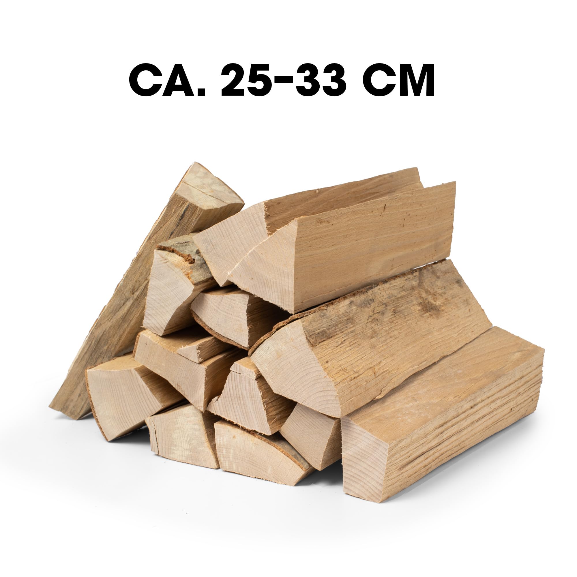 Buche Brennholz - 20 kg - trockenes Kaminholz, ofenfertig, Hartholz mit hohem Brennwert, Feuerholz für Ofen und Lagerfeuer