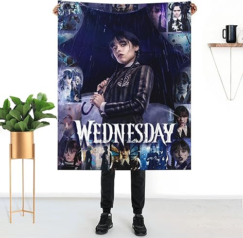 Miniatura 3 de LANAZU Manta de Halloween, manta de regalo de terror, regalo de decoración de Navidad para mujeres y niñas, mantas de terror de 50 x 60 pulgadas,