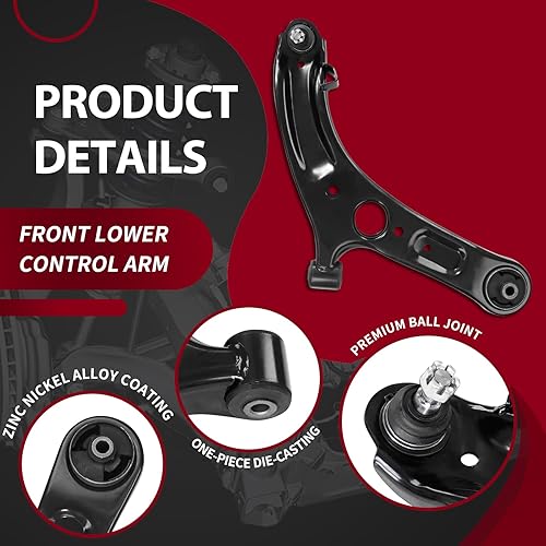 Miniatura 4 de Kit de suspensión de barra de acoplamiento de barra estabilizadora de 10 piezas para Hyundai Elantra GT Sedan Coupe 2011-2017 Veloster 2011-2017