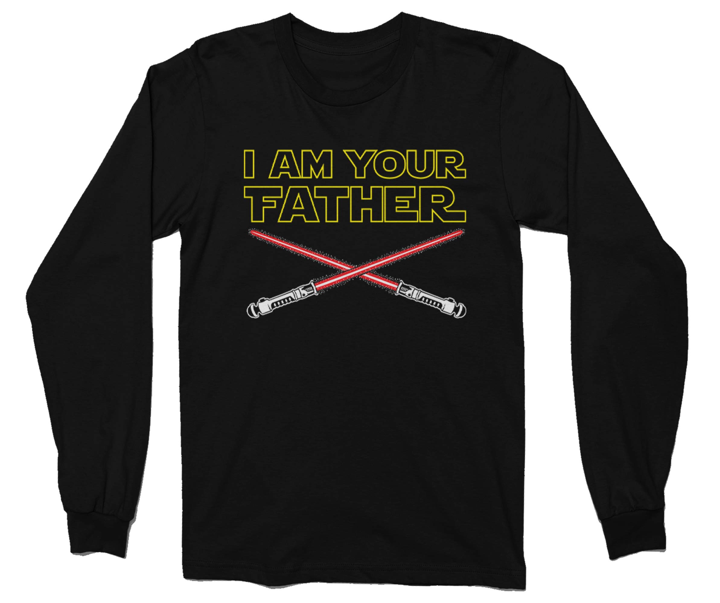 Crossed Lightsabers Movie Parody Quote Matching Long Sleeve Family Shirts