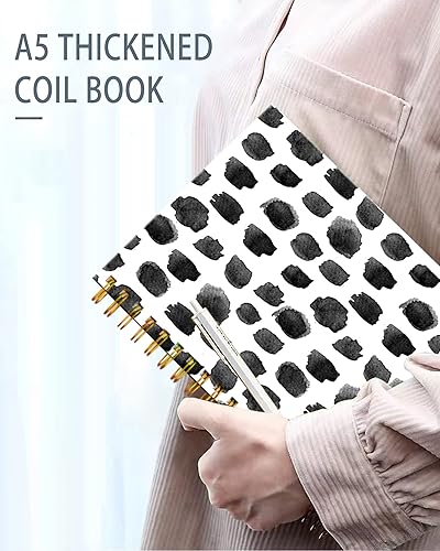 Vista 40 de iampanda Cuaderno de diario en espiral, encuadernación fuerte de doble alambre con papel de primera calidad para niñas y mujeres, lindo cuaderno