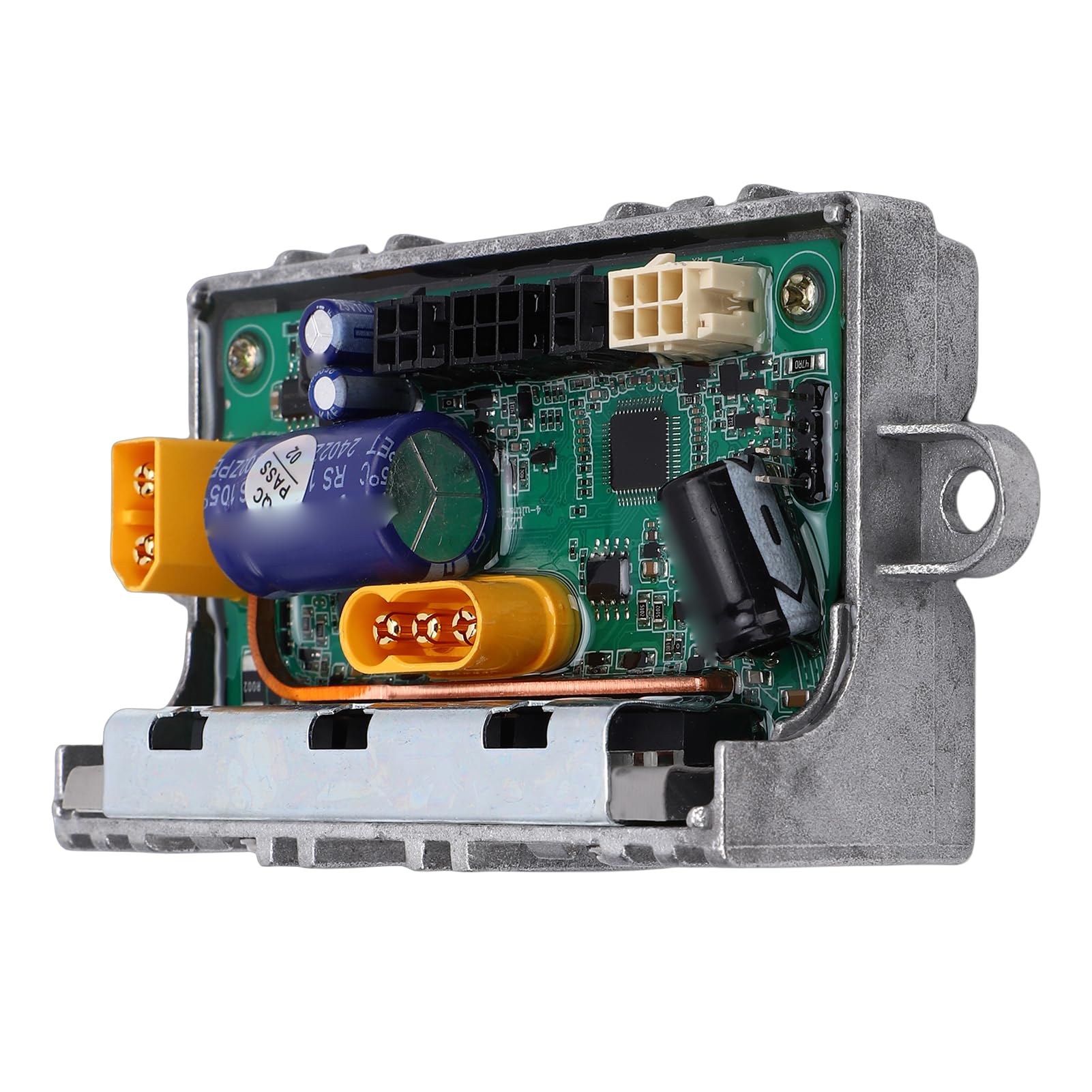 Ejoyous Carte Mère de Contrôleur de Scooter électrique, Circuit imprimé Principal PCB en Alliage d'aluminium, Prise en Charge de l'application, Puce Intelligente, étanche à la Poussière d'eau,