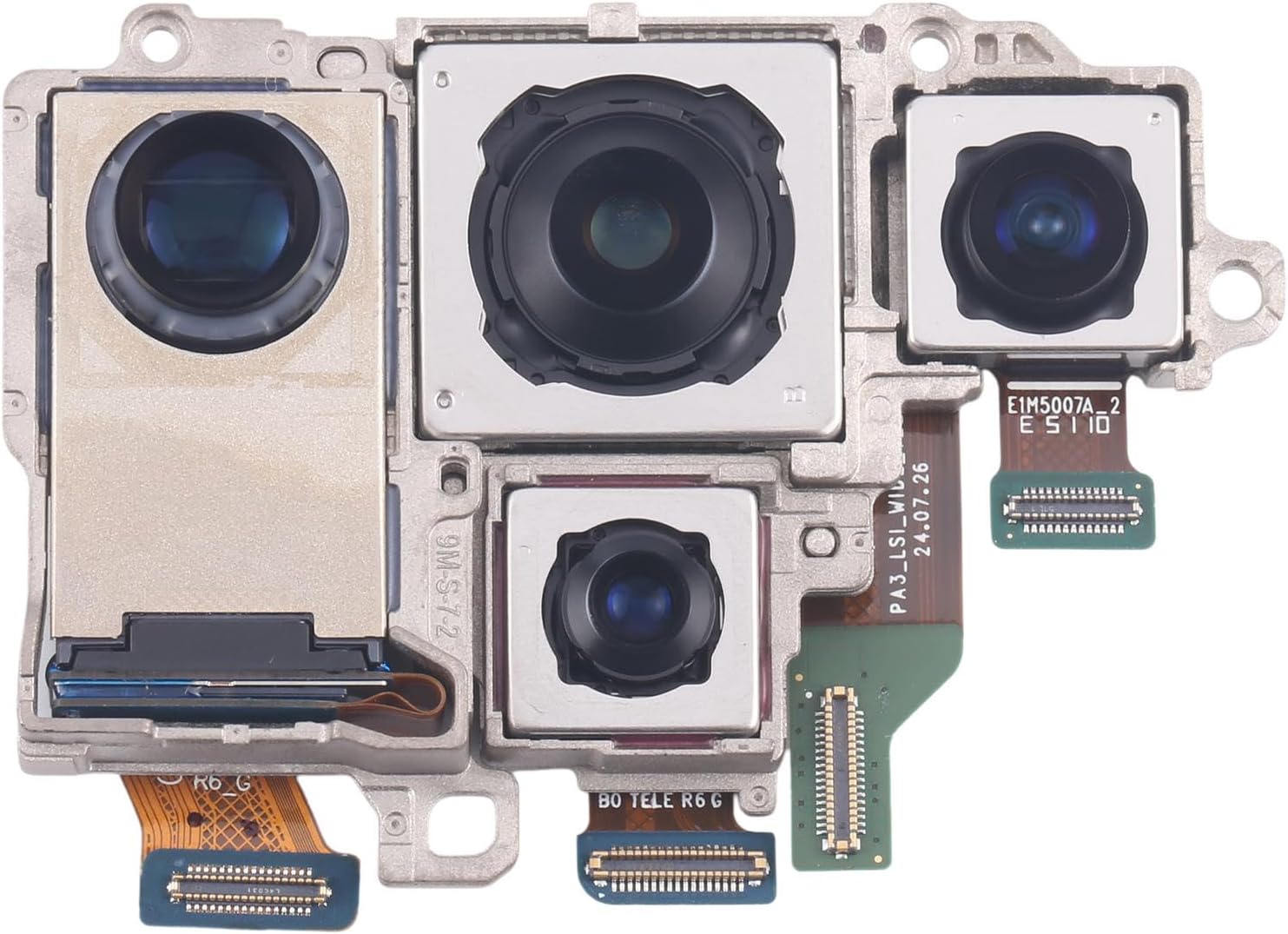 Cellphone Replacement Repair Parts,for Samsung Galaxy S25 5G SM-S931B Original Camera Set (Telephoto + Wide + Main Camera)