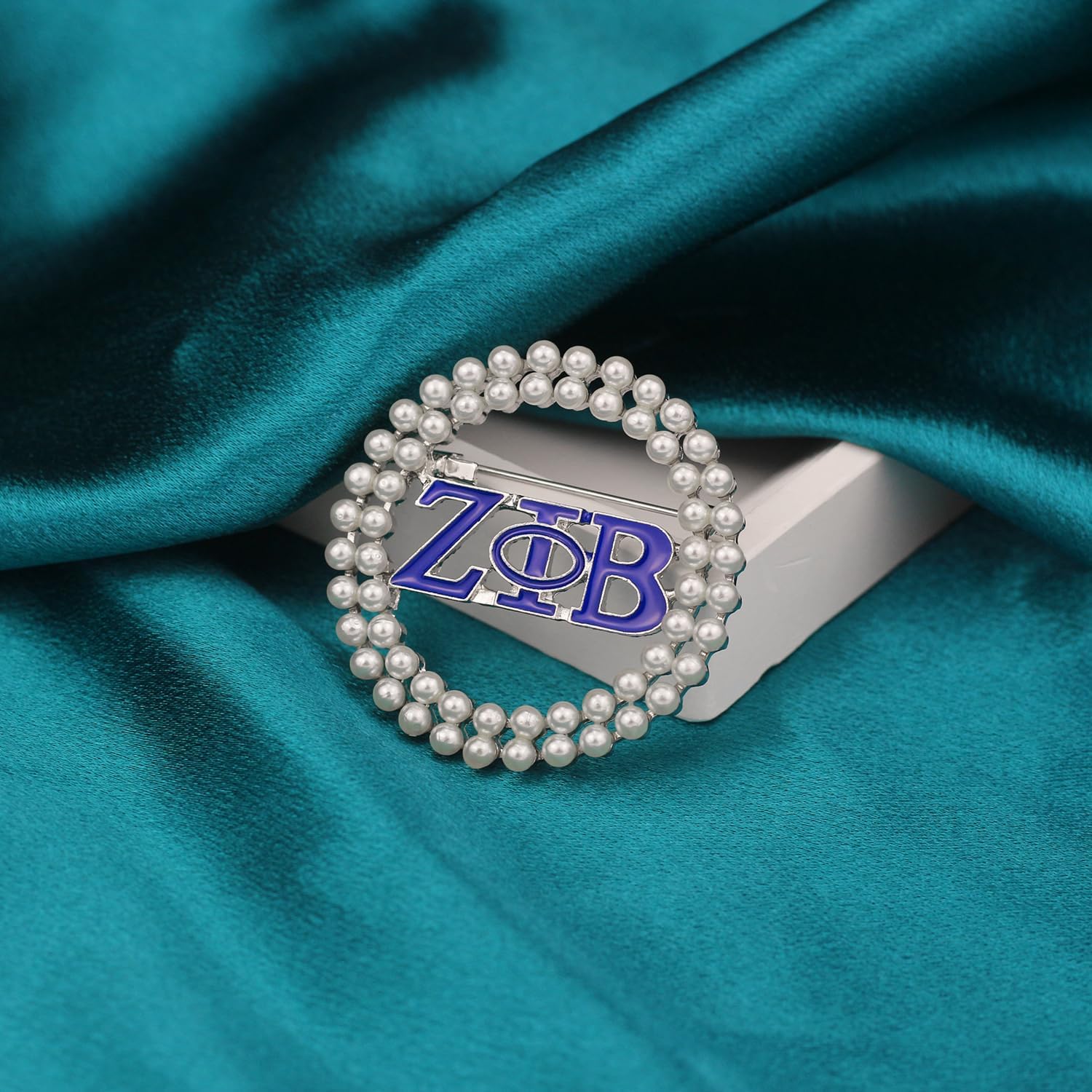 Pearl ZPB Brooch Pin for Women 1920 ZPB Gift Greek Sorority Gift for Finer Women Paraphernalia Jewelry Sisterhood Gift for Soror - Image 4