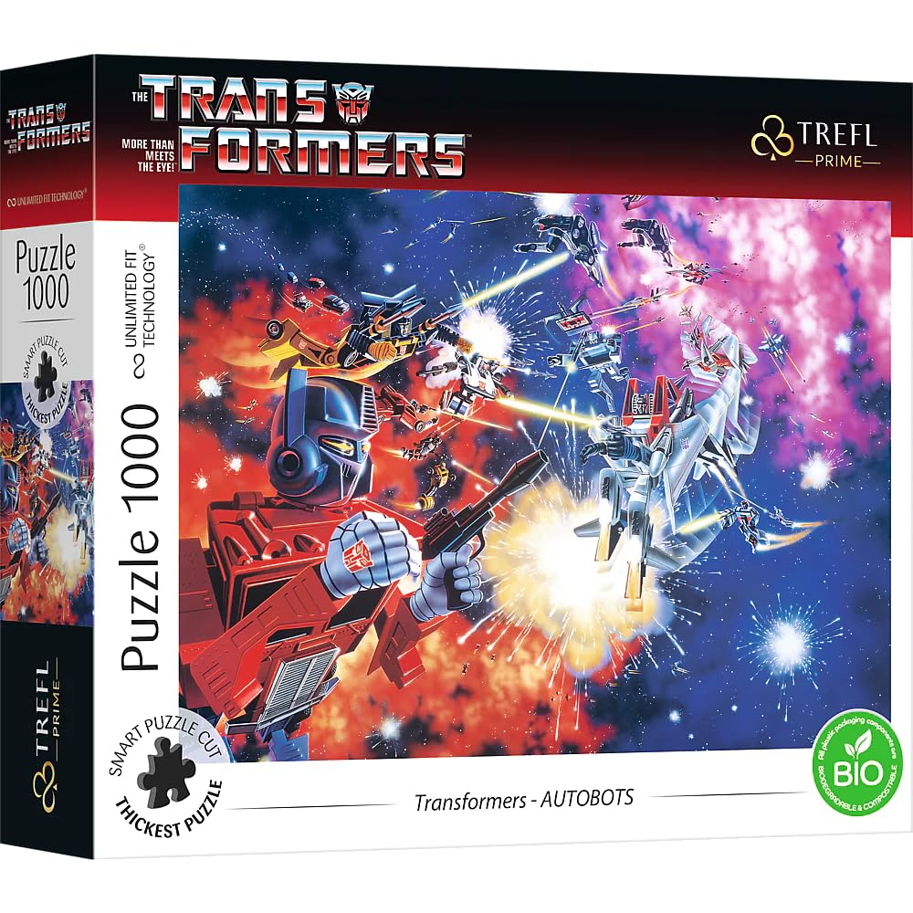 Trefl 10777 Transformers Puzzle ad elemento, Multicolore