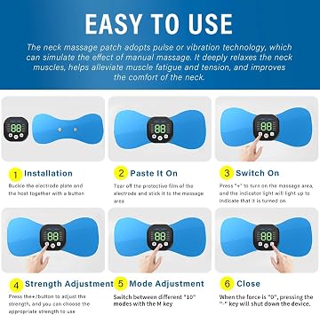 Wireless TENS Machine EMS Massager 10 Modes 29 Levels