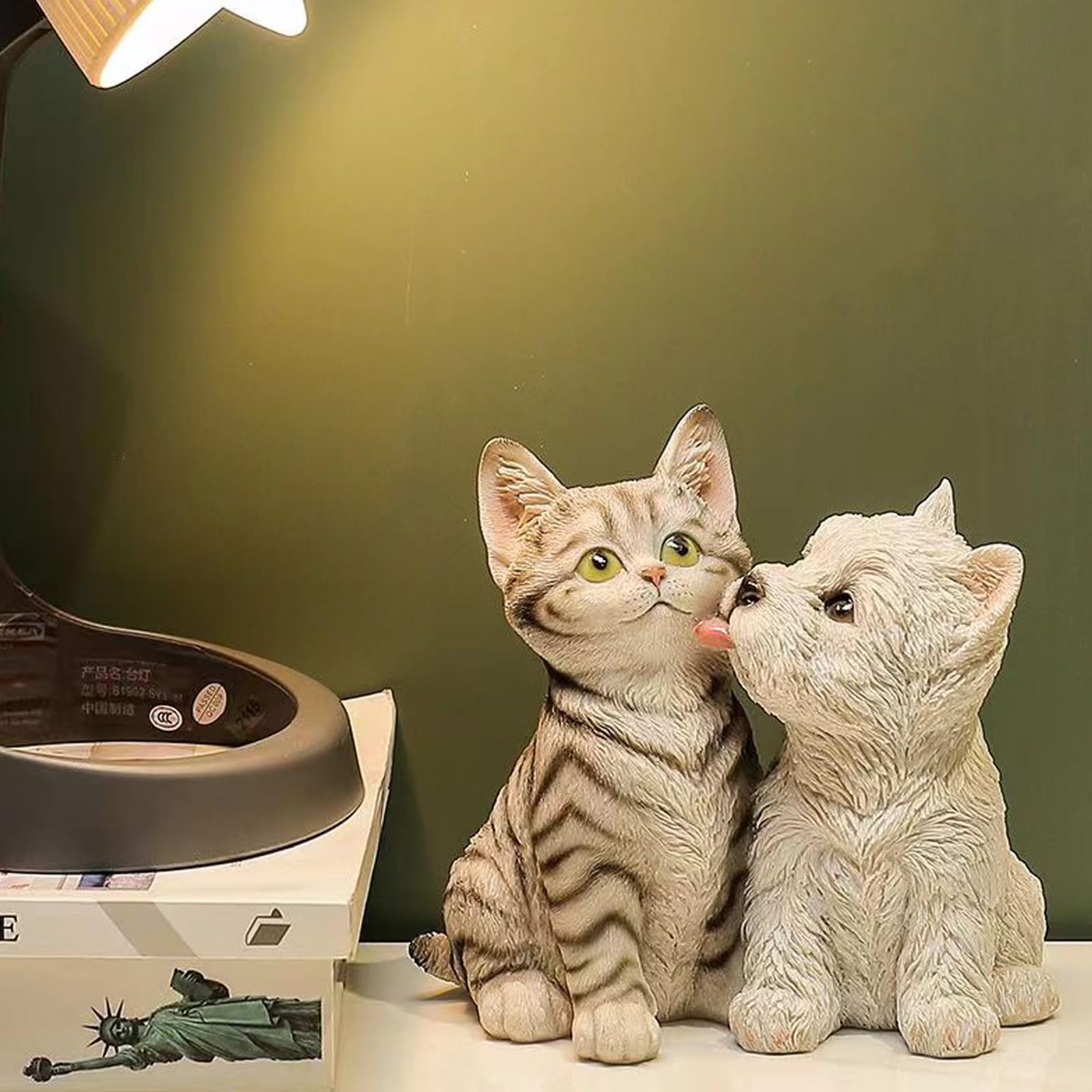 ハンドメイド 個性的 アート作品 動物 置物 雑貨 可愛い 猫 犬 image.jpg