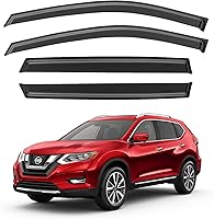 Vista 243 de Visores para ventanas y protectores contra la lluvia para Ford Fusion 2013, 2014, 2015, 2016, 2017, 2018, 2019, 2020, Deflectores de viento