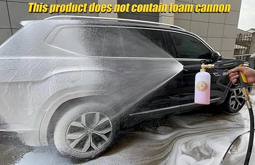 Miniatura 5 de GDHXW Pistola de lavado de alta presión 5000 PSI Max con conector rápido y adaptador M22