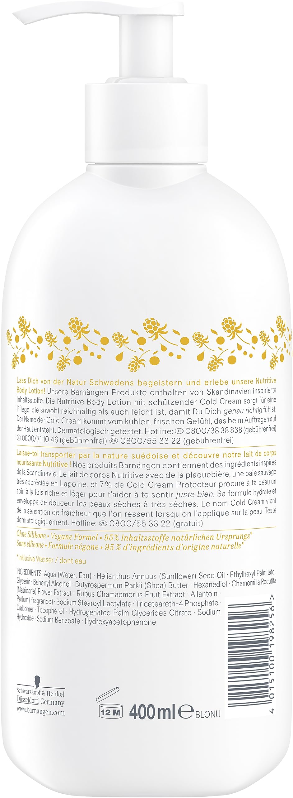 Barnängen Body Lotion 400 ml Nutritive, 10er Pack, 10x 400 ml