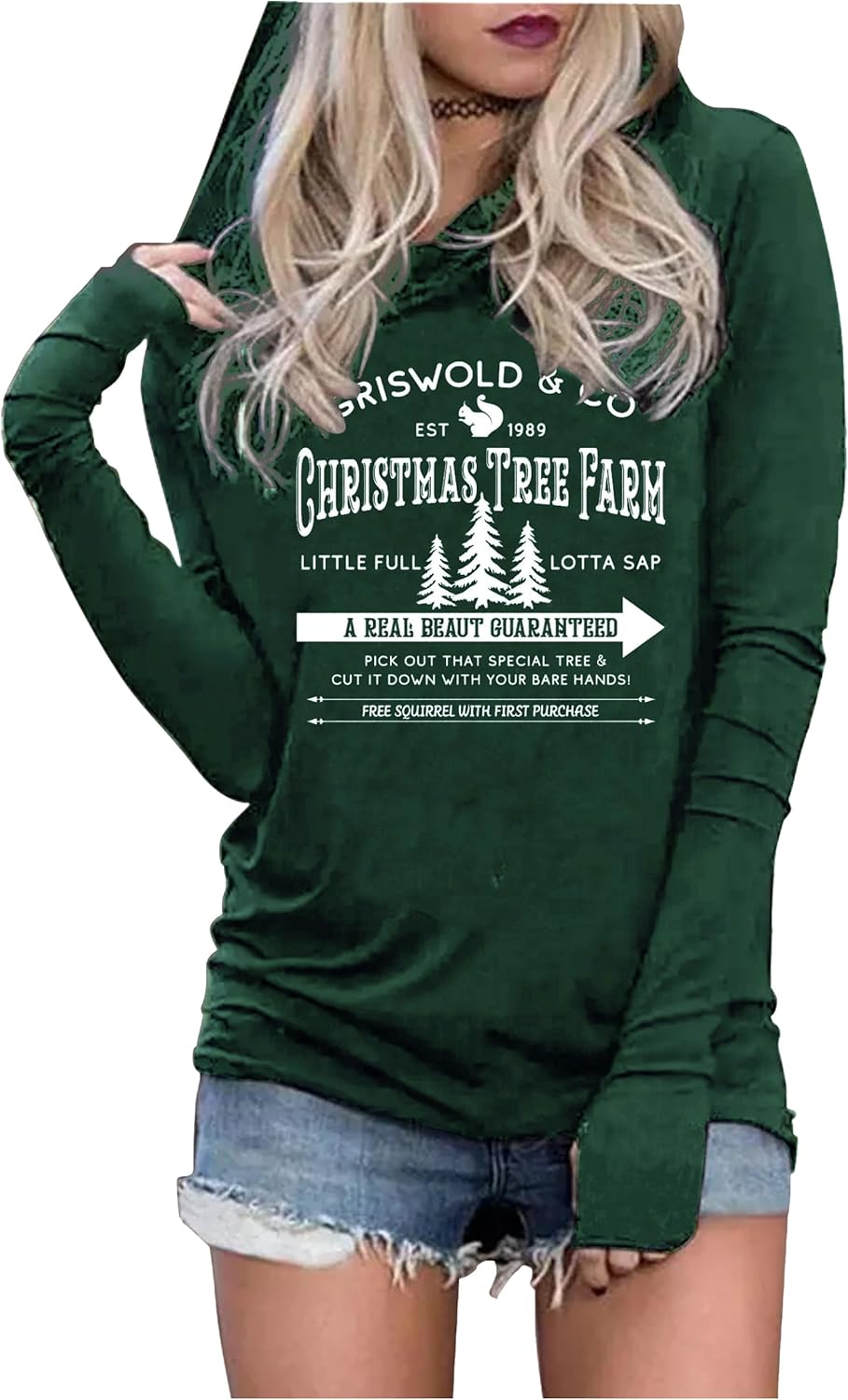 CHUNTIANRAN Hoodies Shirts for Women Early Fall Long Sleeve Tops Vintage Graphic Outfits Tops Fashion Pullover Tees 2025