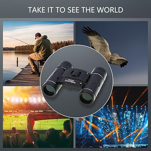 Miniatura 4 de BLACKICE 40X22 Compact Binoculars for Adults, High Powered Mini Pocket Binoculars, Waterproof Small Binoculars for Bird Watching, Hunting, Concert,