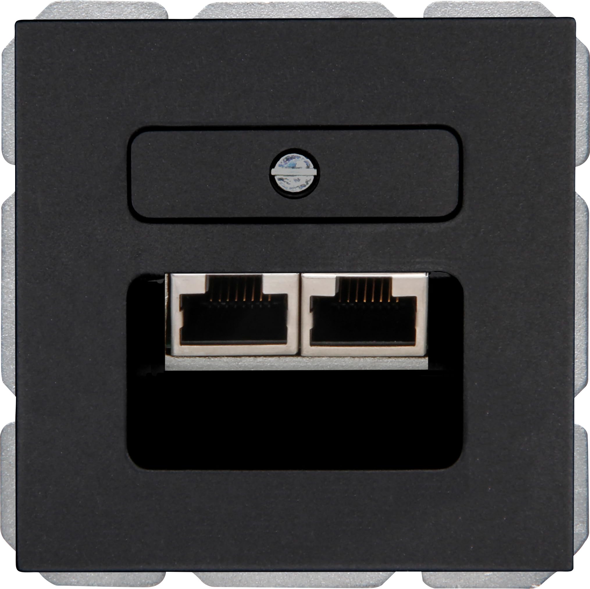 Kopp Athenis 920150085 UAE Socket, Matte Finish, Black, Matt Black