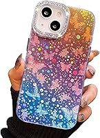 Vista 61 de I-MGAE-IN-AR - Funda compacta para iPhone 16 Pro Max con diseño de mariposa plateada brillante, a la moda, suave, delgada, de poliuretano