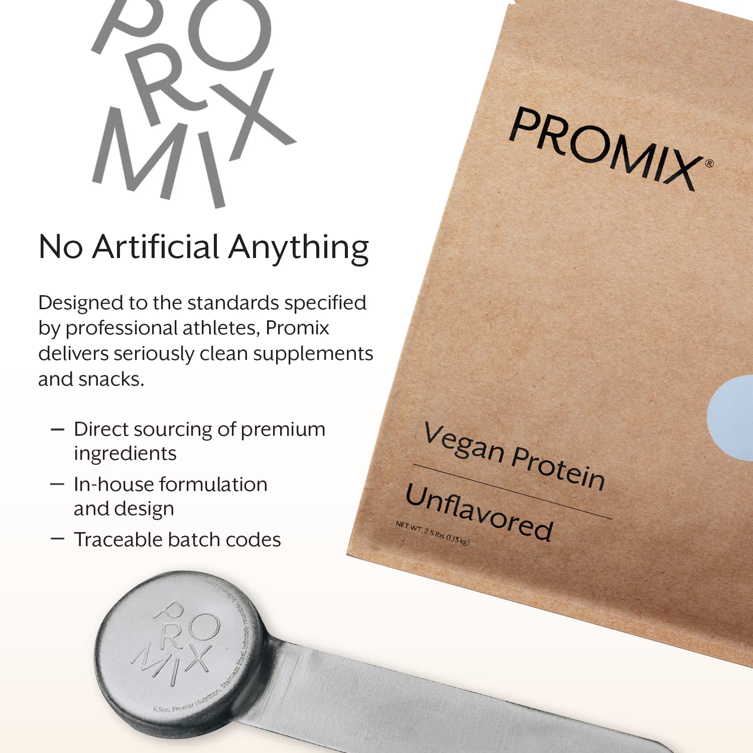ProMix Nutrition Vegan Protein Powder, Unflavored - 2.5 Pound — Amazon image 6