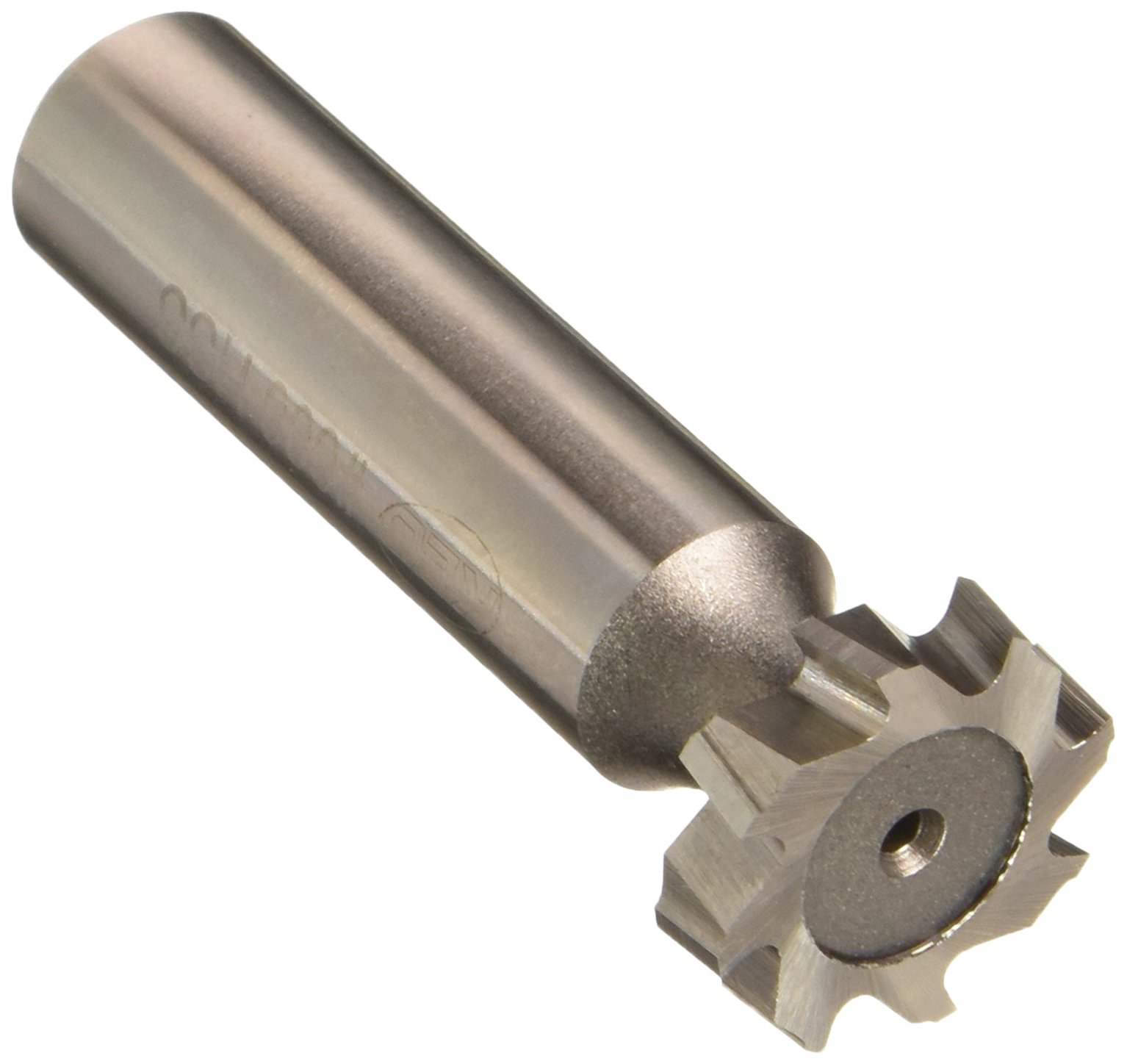 KEO 66065 High-Speed Steel Woodruff Keyseat Cutter, Uncoated (Bright) Finish, Round Shank, 1/2