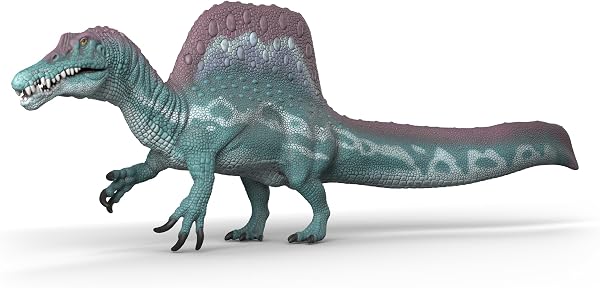 SCHLEICH Dinosaurs | Spinosaurus 15049 | detailgetreuer Dino mit beweglichem Kiefer | Dinosaurier Spielzeug zum Sammeln | Geschenk für Kinder | Dino Spielzeug ab 3 Jahre | 33 x 12 x 6 cm - 1