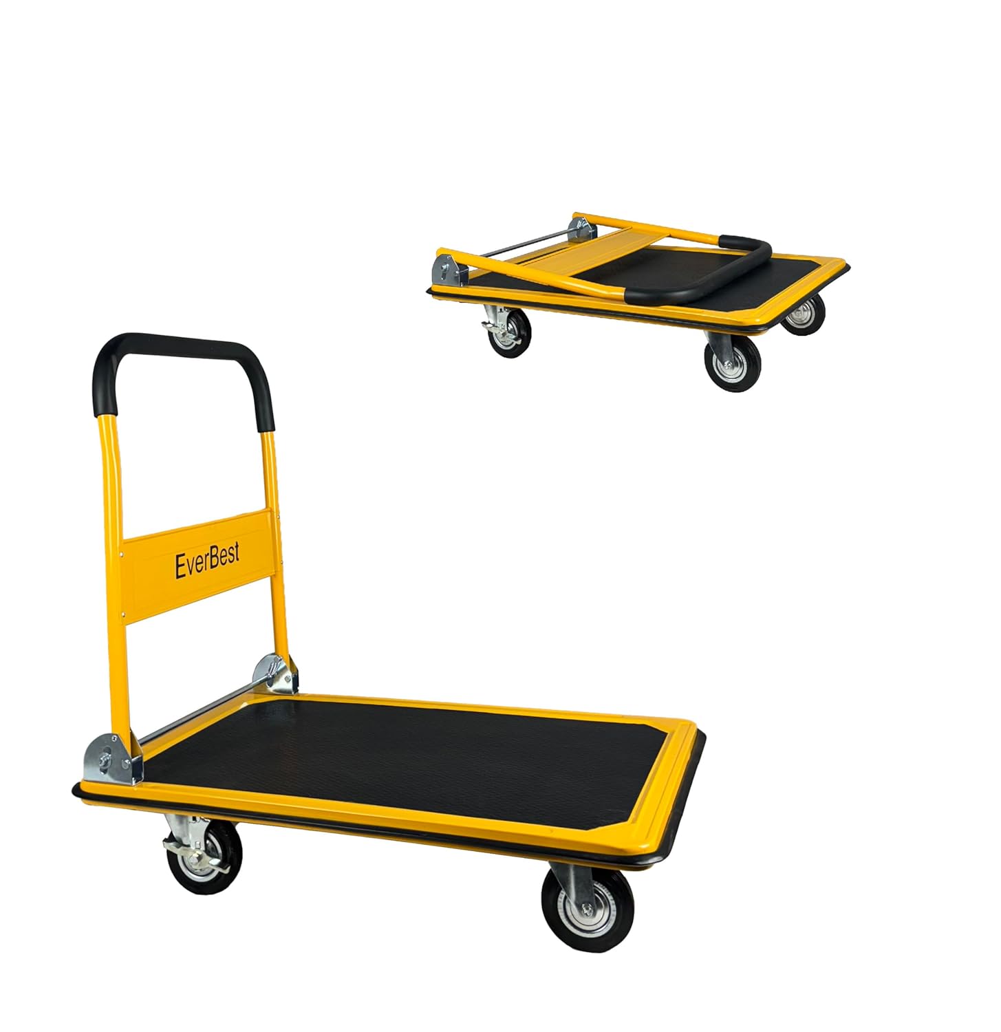 EverBest® Portable Platform Trolley Cart for Lifting Heavy Weight, (300