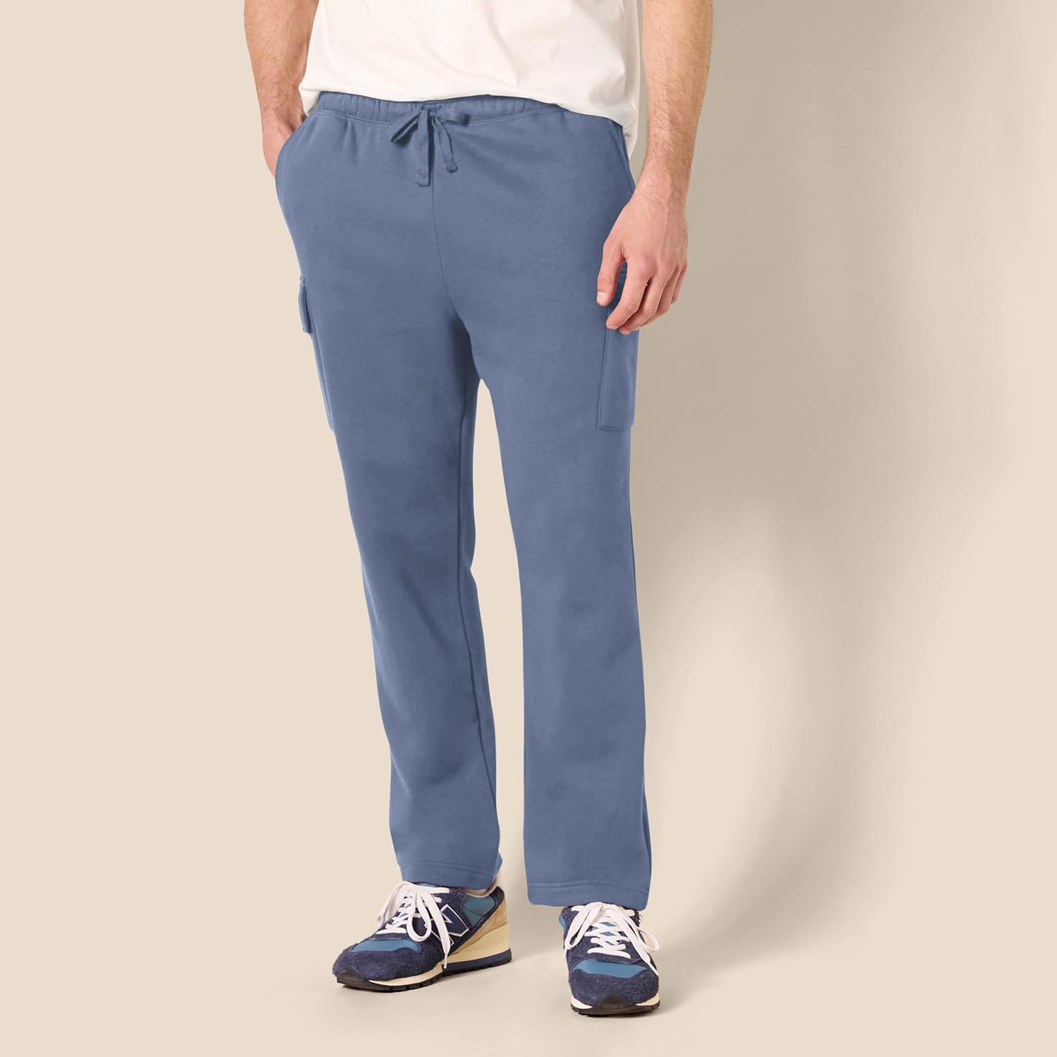 Amazon Essentials mens Cargo Fleece Sweatpant with Open Hem - Image 6