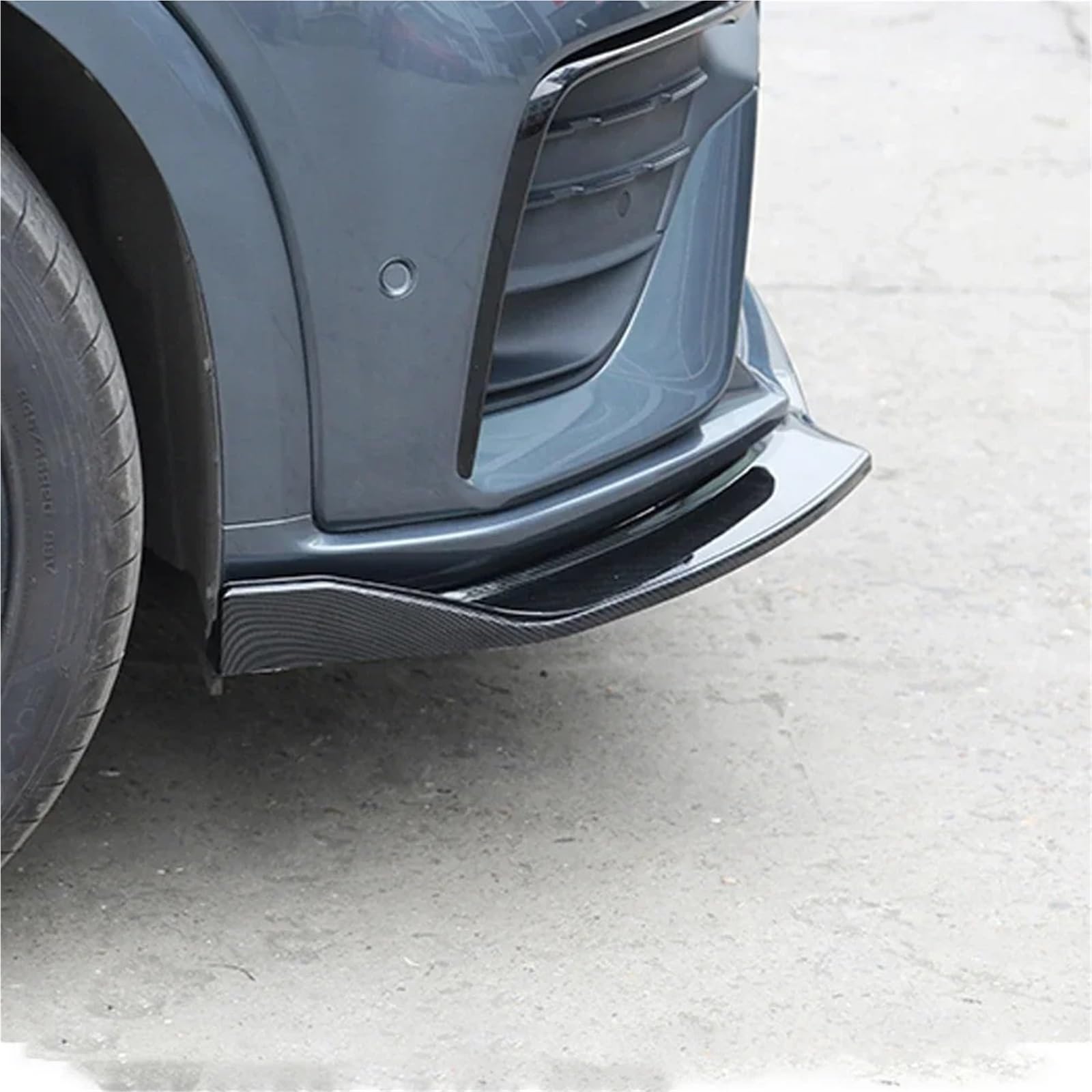 Compatible for Geely 2019-2021 Tugella Xingyue FY11 Car Front Bumper Splitter Lip Spoiler Diffuser Guard Exterior Accessories Body — view 6