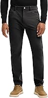 HOTake Men's Lightweight Stretch Corduroy Chino Pants - Straight Fit, Breathable, Soft & Versatile for Casual Office Wear