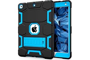 CCMAO iPad Case with Kickstand, for iPad 10.2 inch 2021/2020/2019 (iPad 8th/7th/9th Generation)