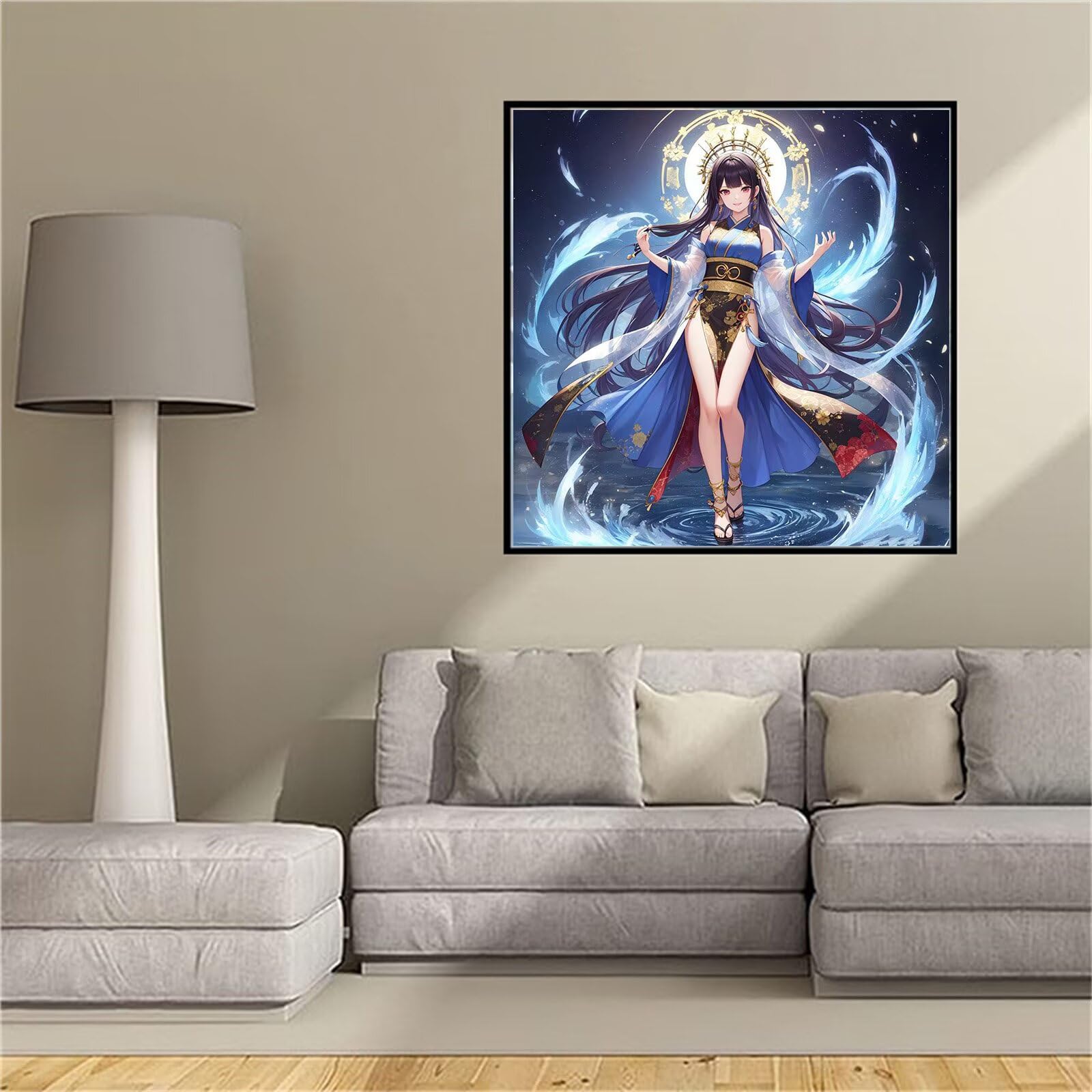 Broderie Diamant Kit Complet 5D Diamond Painting Adulte 80x80cm