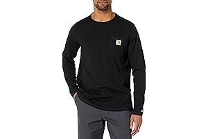 Carhartt Men's Force Relaxed Fit Midweight Long-Sleeve Pocket T-Shirt