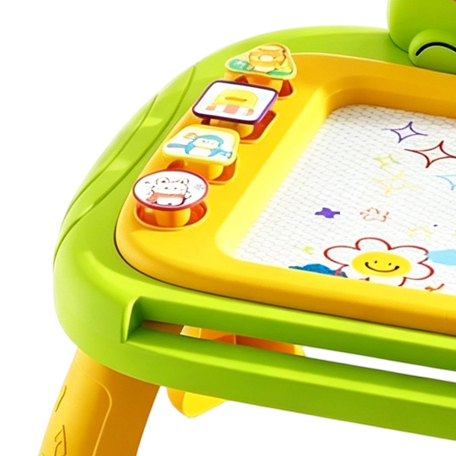 Lavagna Magnetica da Disegno Timbri Schermo Cancellabile Giocattoli | Tavoletta Magnetica Portatile da Disegno per Bambini, Casa, Classe, Homeschool, Asilo, Sala Giochi, Viaggio, Uso
