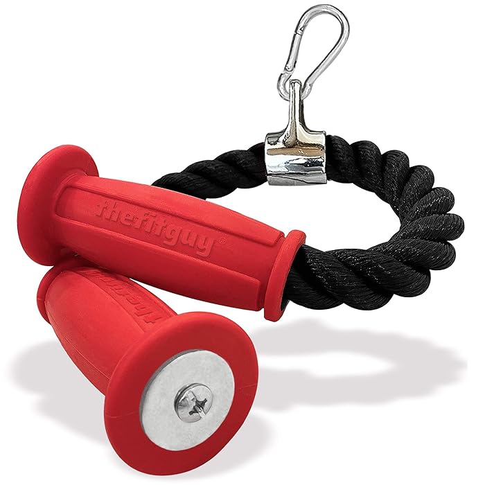 Buy THEFITGUY Ultimate Tricep Rope Pull Down, Ergonomic, EasyGrip No