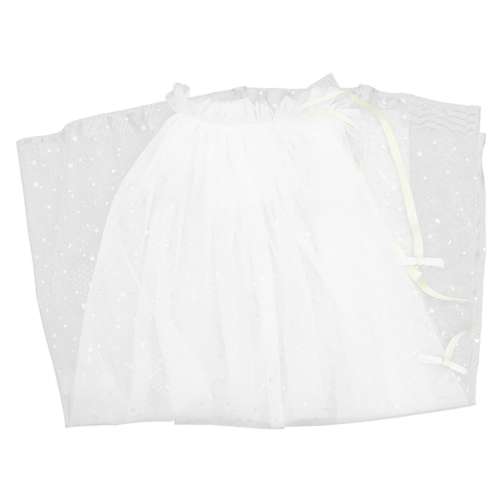 Uonlytech 1pieza Color Claro para Disfraz Infantil de Gasa Ligera y Transpirable para Fiesta y Cosplay para Niña Princesa Halloween y Navidad