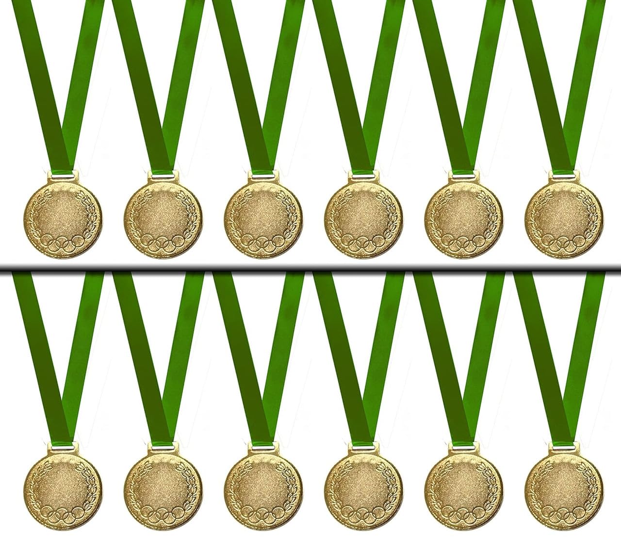 Sports Medal Set of 9 | 2 Inch Diameter Gold Finish Award Medals | Competition and Event Medals-picture-14