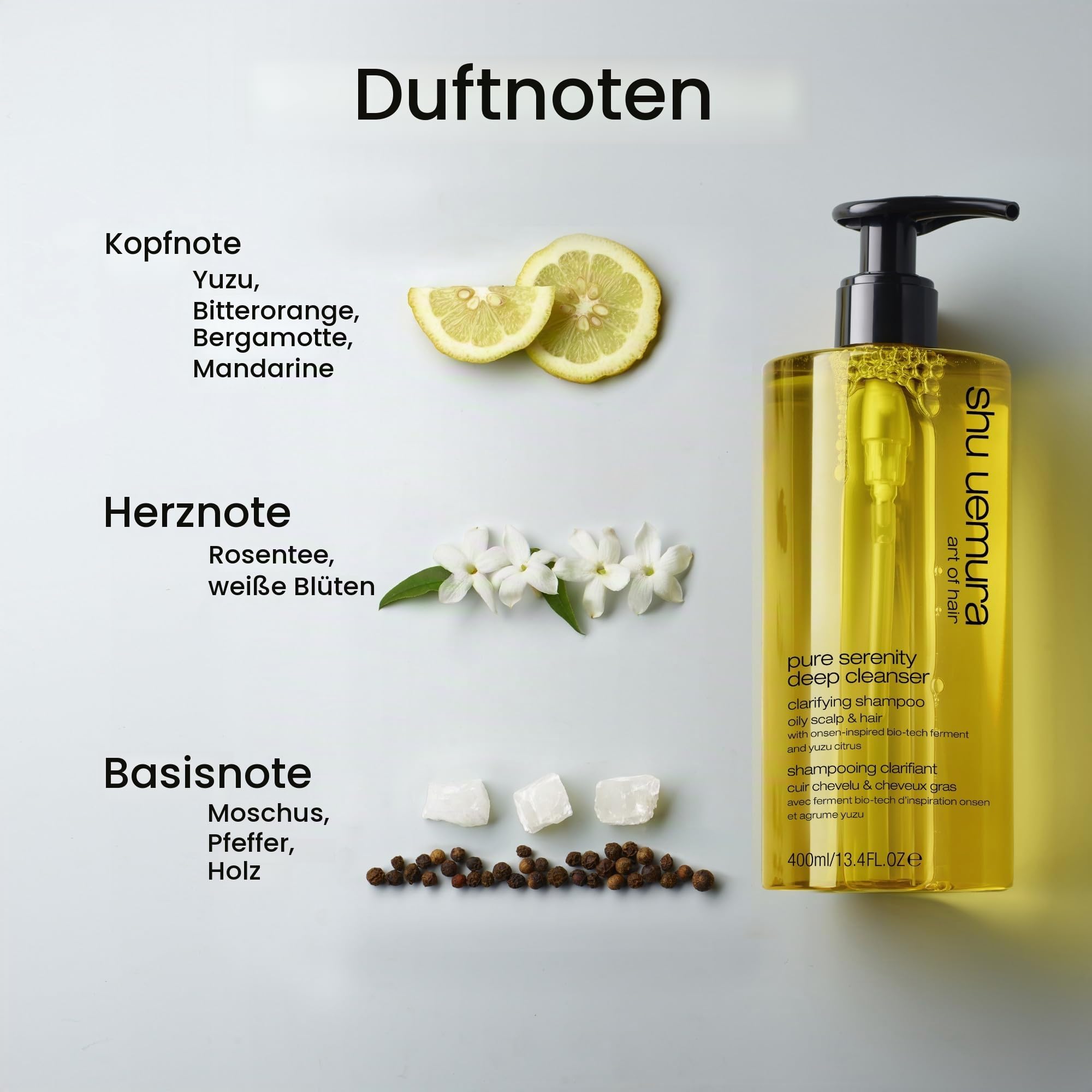 Shu Uemura Deep Clean Pure Serenity Shampoo 400ml
