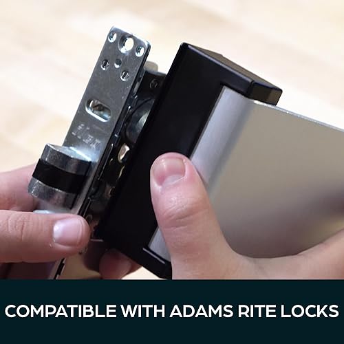 Miniatura 4 de Summit DOORWARE Mango de paleta de empuje para puertas de tienda Adams Rite  Pieza de repuesto de alta calidad para Adams Rite 4590  Acabado de