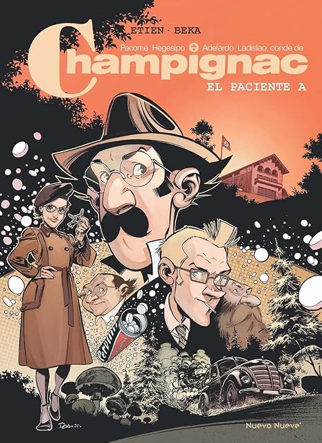 Portada de El Conde de Champignac 2: El Paciente a
