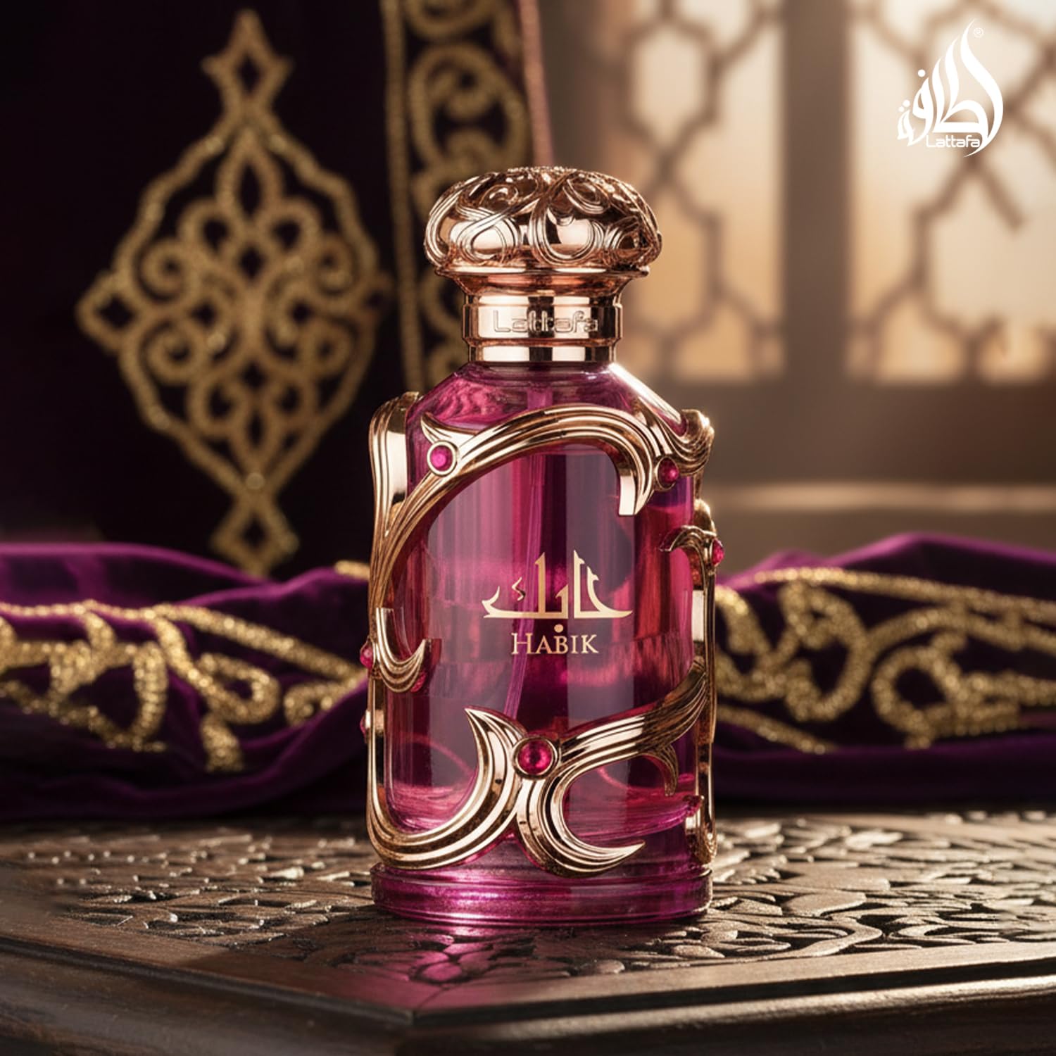 Lattafa Habik – Floral, Fruity, Fresh, Musky – Eau de Parfum Spray Long-Lasting Fragrance for Women, 3.4 Ounce / 100 ml