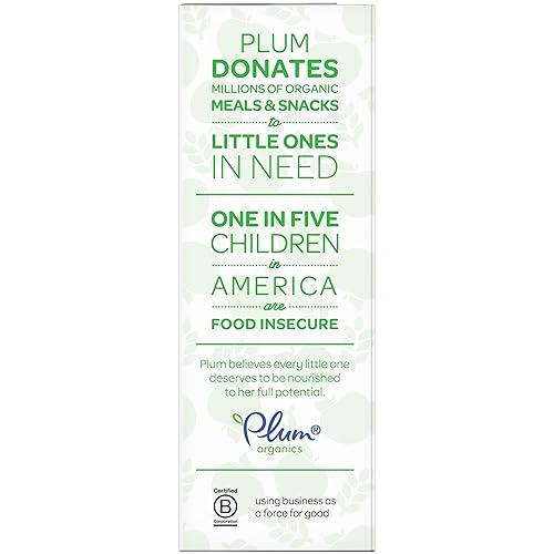 Miniatura 54 de Plum Organics Jammy Sammy Snack Bars – Manzana, col rizada y avena – Barras de 1.02 onzas (paquete de 30) – Barras orgánicas para niños pequeños