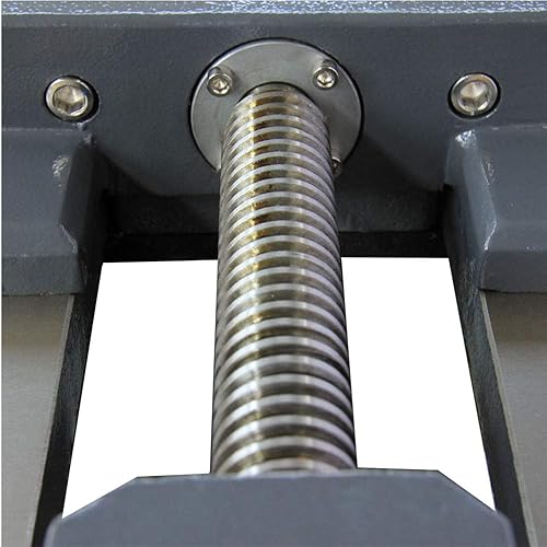 Miniatura 5 de KAKA INDUSTRIAL TSL-200, tornillo de prensa de taladro de 8 pulgadas, tornillo de prensa de taladro de fresado de metal de perfil bajo