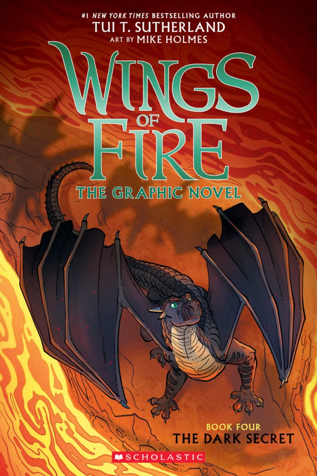 The Dark Secret; Wings of Fire Graphic - Tui T Sutherland, 1338344218, paperback