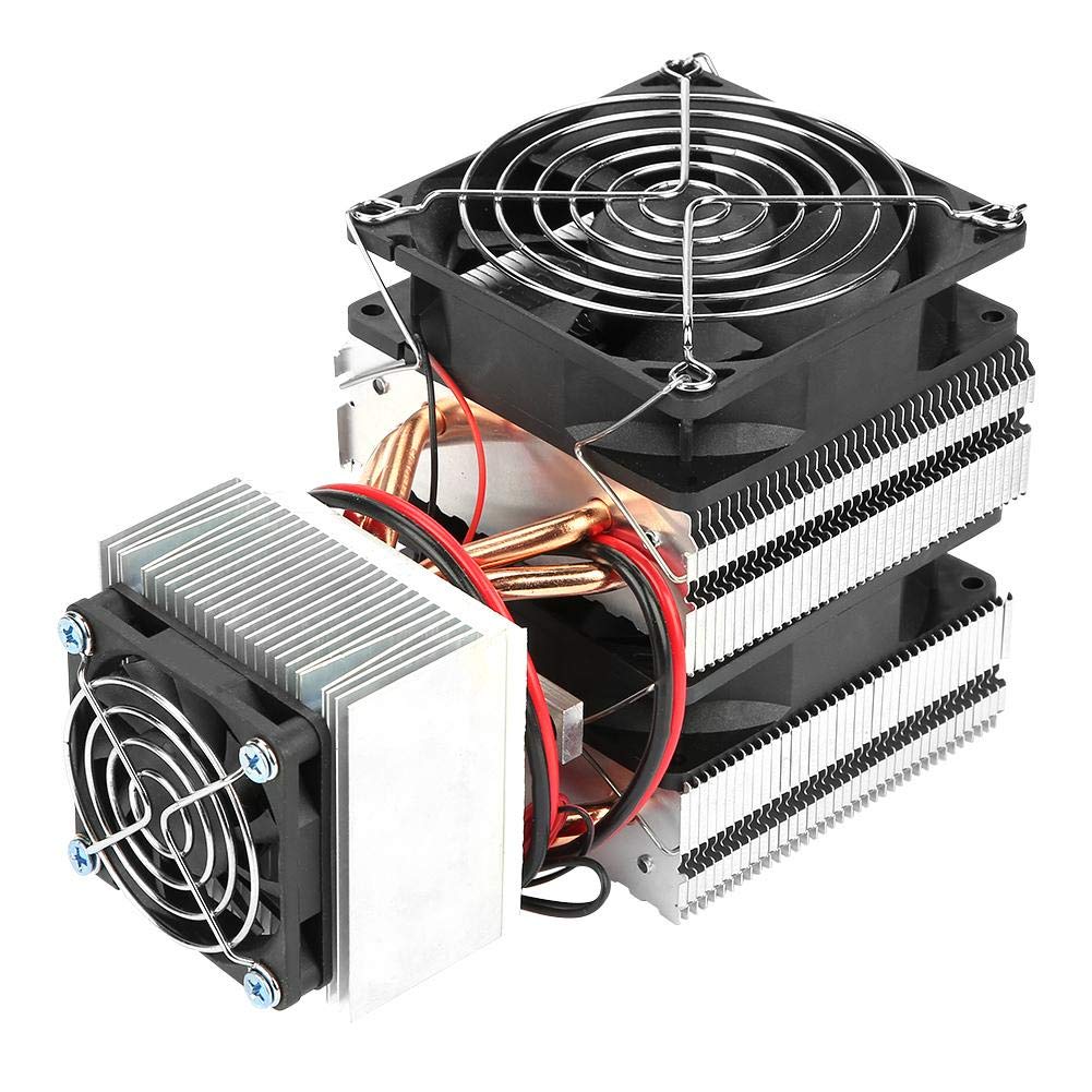 Bewinner Kit System di Raffreddamento, DC 12V 180W di Raffreddamento a Semiconduttore, Dispositivo di Raffreddamento di Refrigerazione, Mini Condizionatore d'Aria Fai da Te