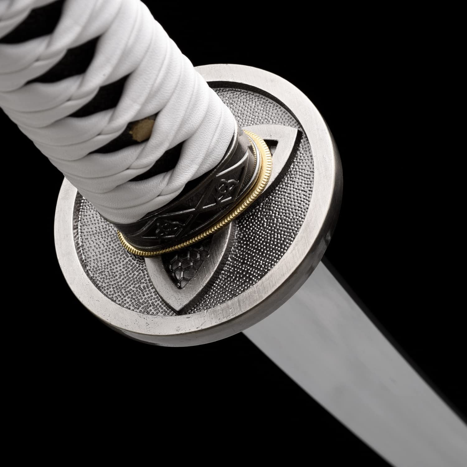 Espada samurái | Espadas katanas tradicionales forjadas a mano, samurái de anime japonés auténtico | Colección de katanas de acero de alto carbono, afilada espiga completa (Dth) 2