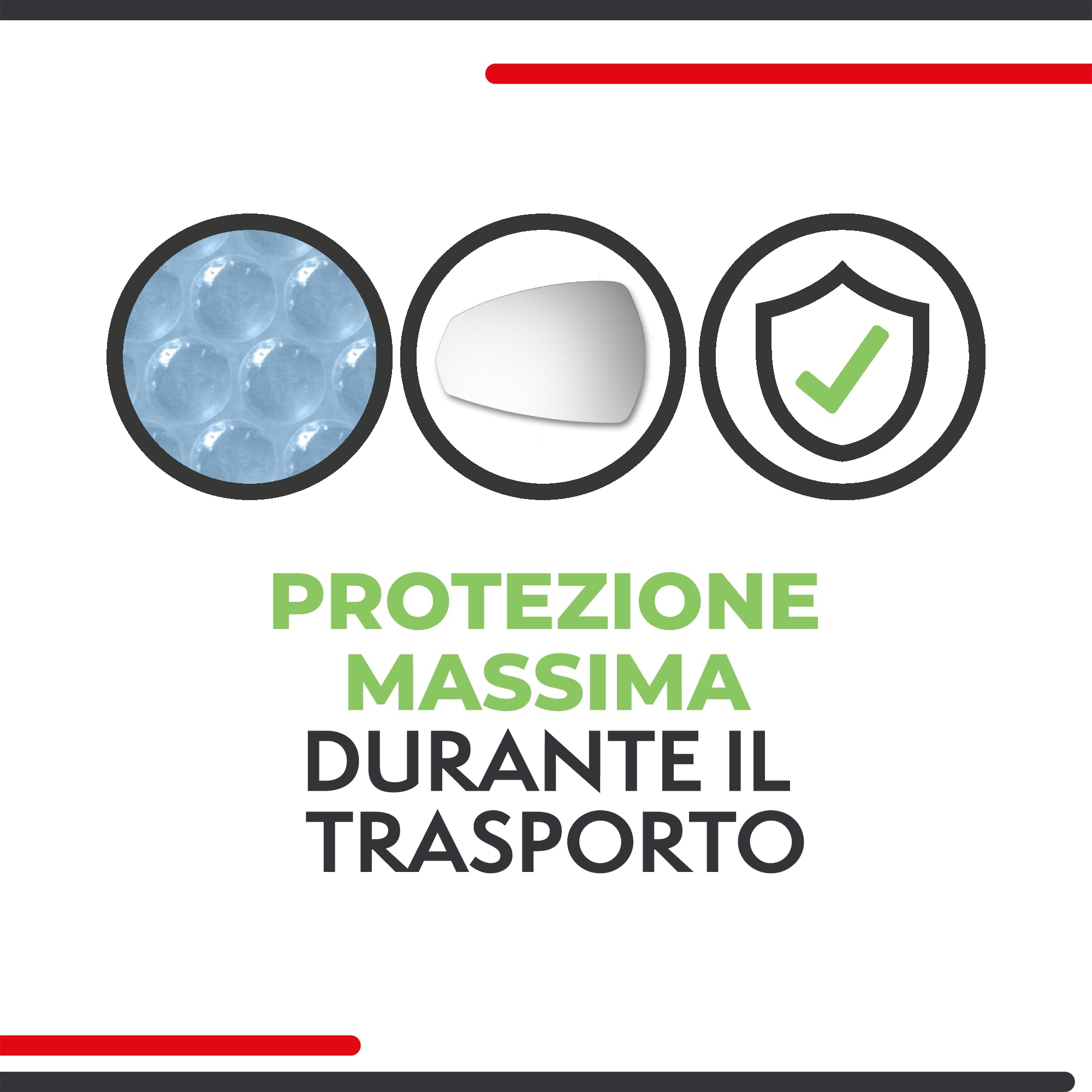 Vetro Specchietto Retrovisore Per Dacia Sandero,Logan,Sinistro,Riscaldabile,963661279R