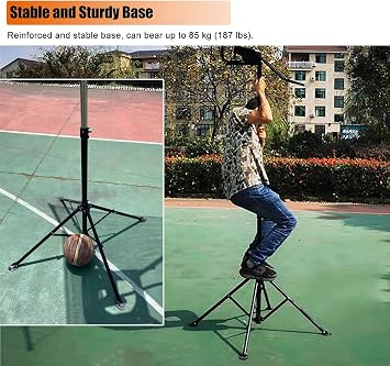 Basketball Returner Attachment Shooting Practice Returner, Portable Indoor Outdoor Hoop Return Net System, Floor Rebounder Training Catcher Machine
