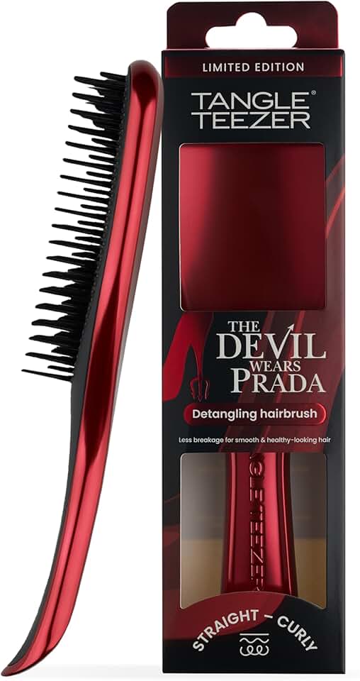 Tangle Teezer x The Devil Wears Prada Ultimate Detangler Haarbürste–Nasses & Trockenes Haar–Entwirru