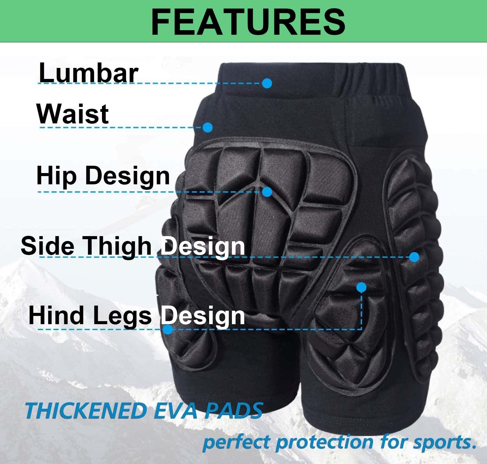 Ginocchiere for Donna E Uomo, Ginocchiere for Basket Pallavolo for Donna E Uomo, Attrezzatura da Wrestling, Crash Pad, Attrezzatura da Snowboard, Ginocchiere