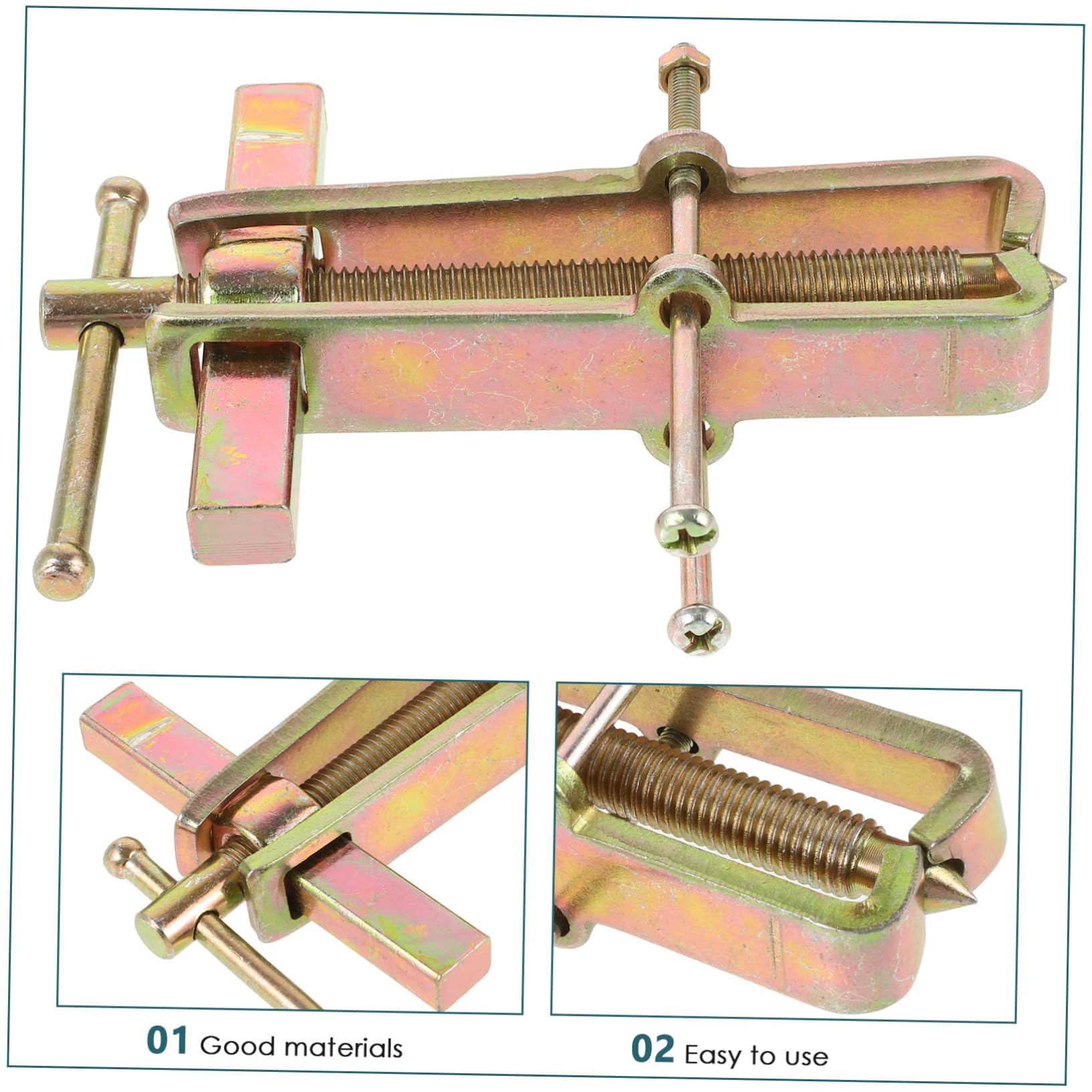 Cabilock Auto Bearing Puller Tool Heavy Duty Two Jaw Gear Puller Remover for Bearings Versatile Design for Professional and Home Use Durable and Easy to Operate with Reinforced Stability