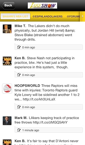 Lake Show Home Court