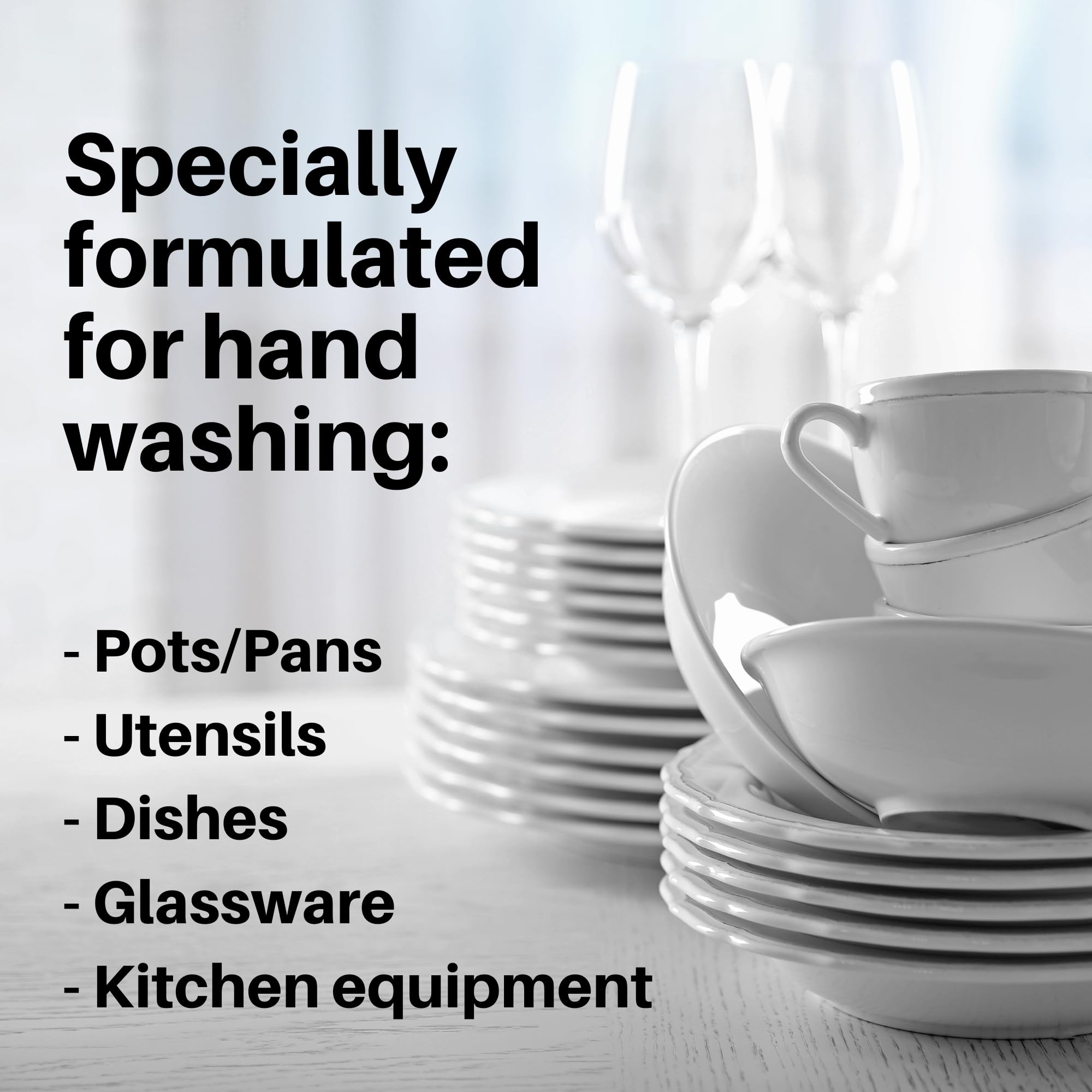 Diversey 101107827 SUMA DISH D1.5 Commercial Soap for Manual Pot & Pan Detergent with Floral Scent, Super Concentrated, 1-Gallon