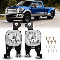 Vista 19 de Nilight Conjunto de luces antiniebla Compatible con Ford F250 F350 F450 F550 Super Duty 1999 2000 2001 2002 2003 2004 2001-2004 Ford Excursion