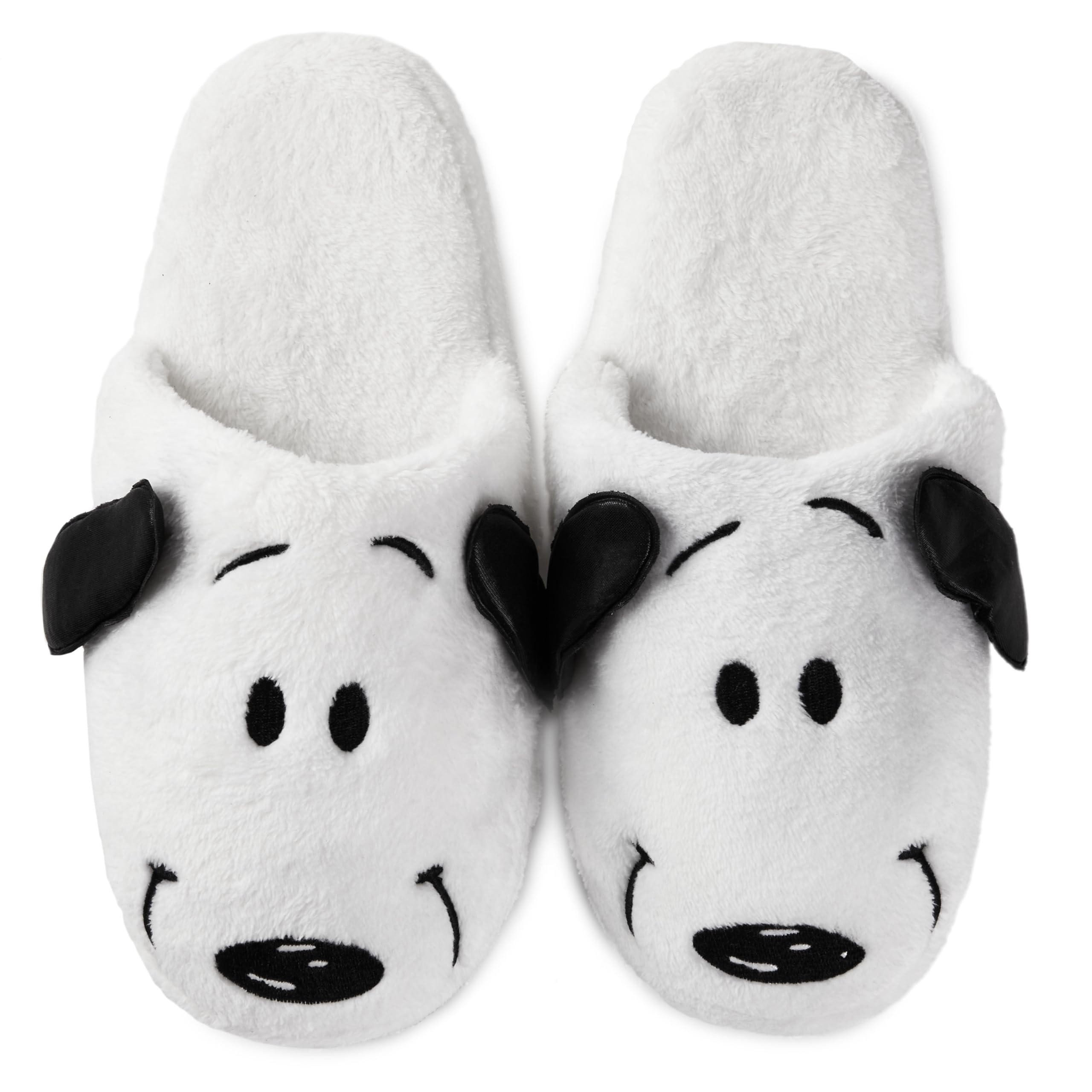 Hallmark White Snoopy Slippers, Snoopy Gifts, Peanuts Gifts, Novelty Slippers, Sound Features, 4 Snoopy Sound Effects,